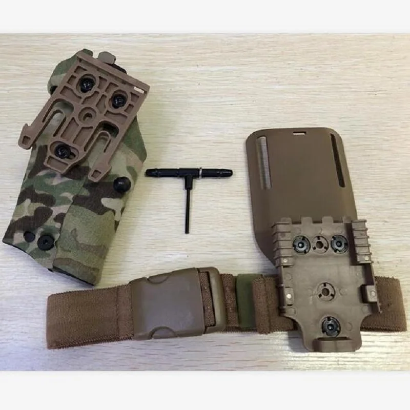 Кобура Glock17 X300 TMC 63DO 1 шт. кобура с адаптером быстросъемная гетра набор ремней