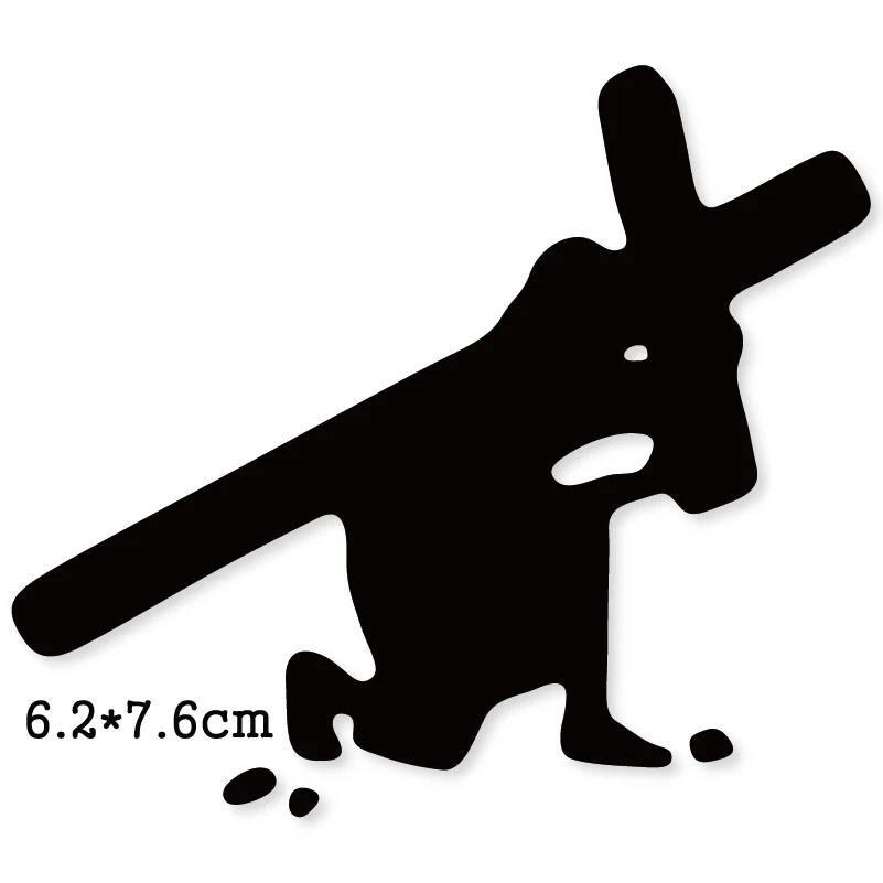 Металлические режущие штампы Jesus Cross 2020 новый трафарет для поделок скрапбукинга