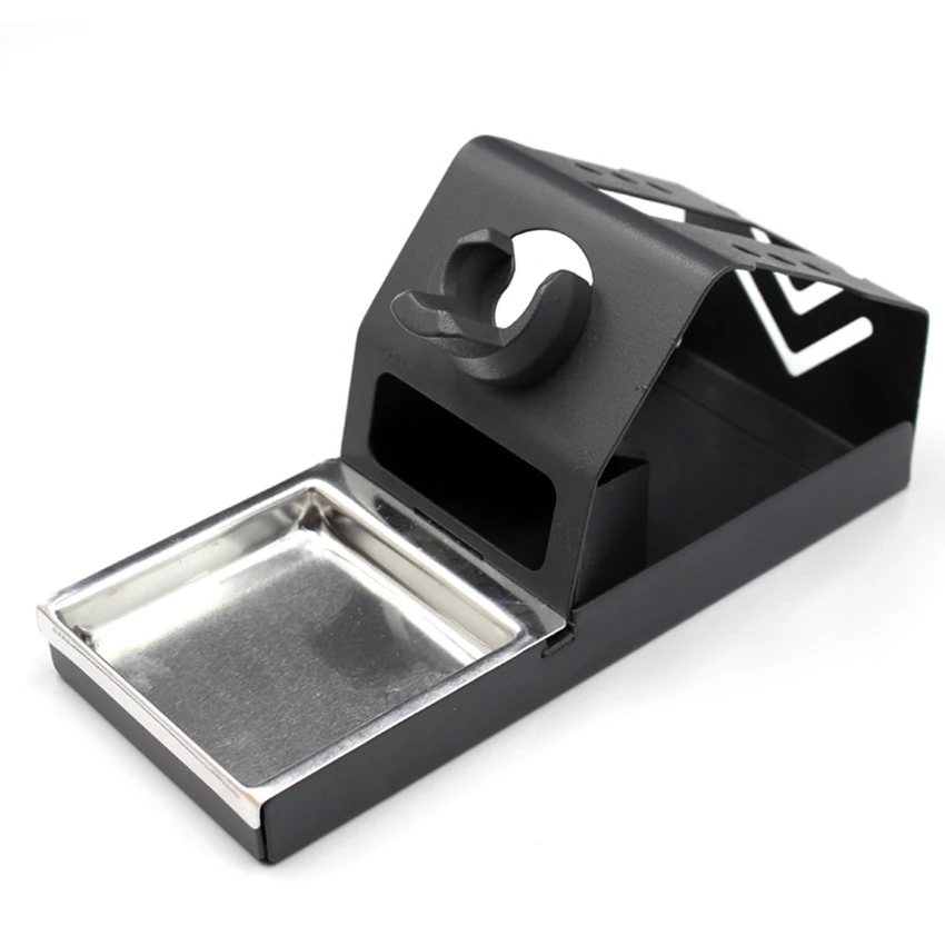 

Soldering Iron Stand, Solder Stand Holder, Soldering Iron Tip Cleaner Set with Solder Sponge, Silicone Pad