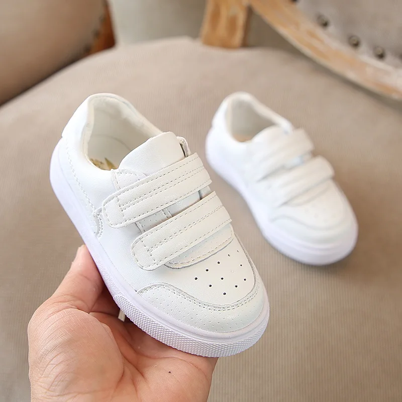 

Children's Sneakers Spring and Autumn Children's Small White Shoes Leather Boys and Girls Casual Shoes Fashion Kids Shoe