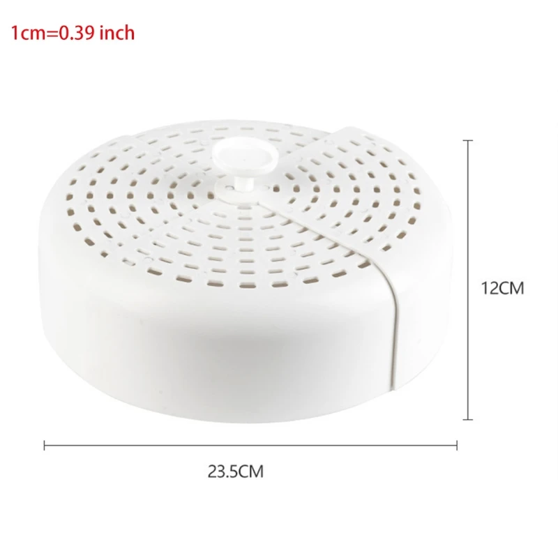 

K3NA Round Foldable Food Cover Tent Dining Table Fly Protection for Food Guard Lid