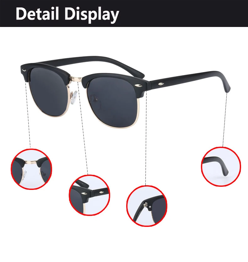 UV400 HD поляризационные мужские и женские солнцезащитные очки, классические модные ретро брендовые солнцезащитные очки с покрытием, солнцезащитные очки gafas De Sol Masculino