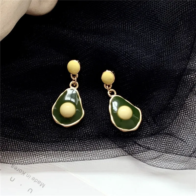 Ruanme модные серьги гвоздики для женщин Геометрическая простота и чистый свежий