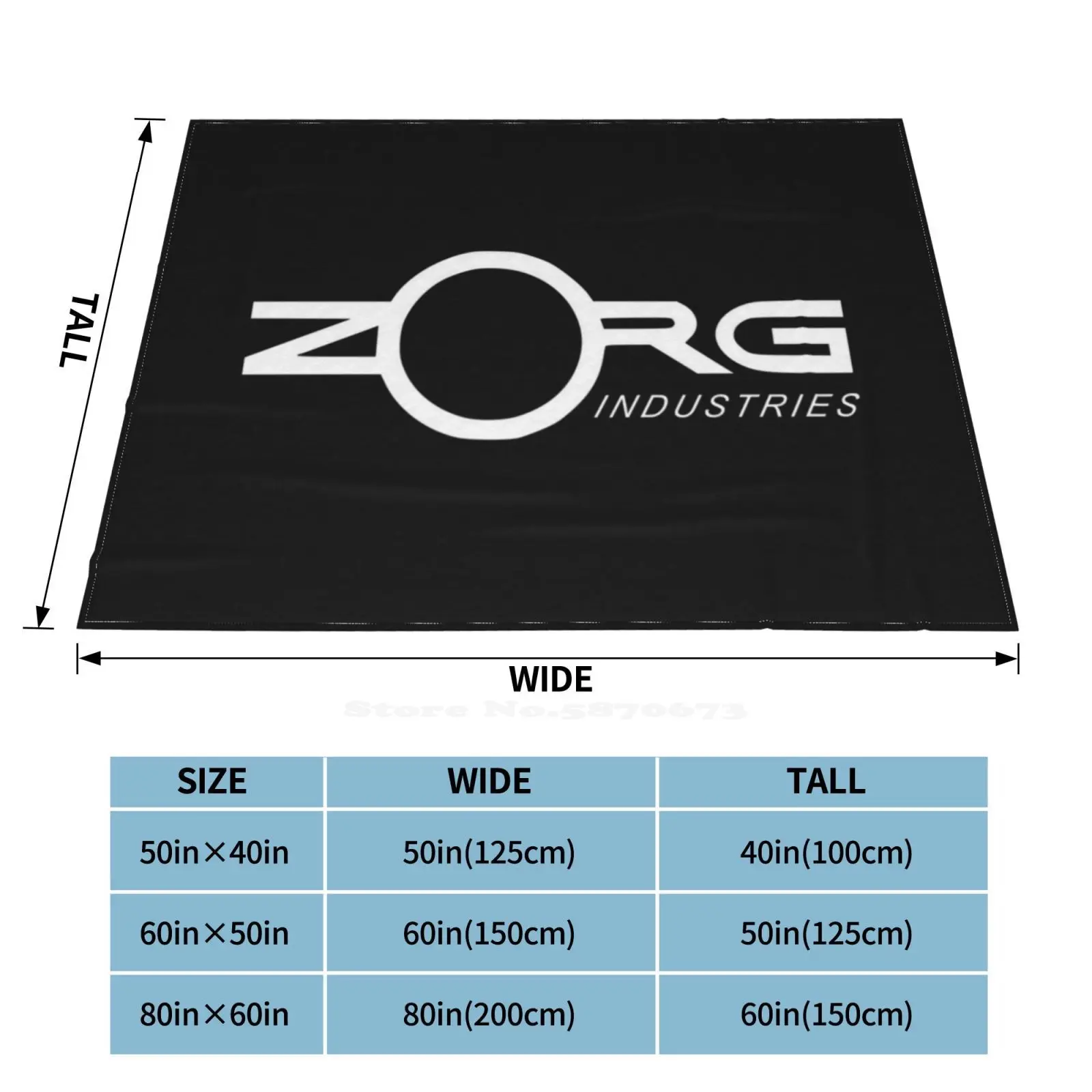 Фланелевое Одеяло Zorg Industries с белой фотографией высококачественное фланелевое