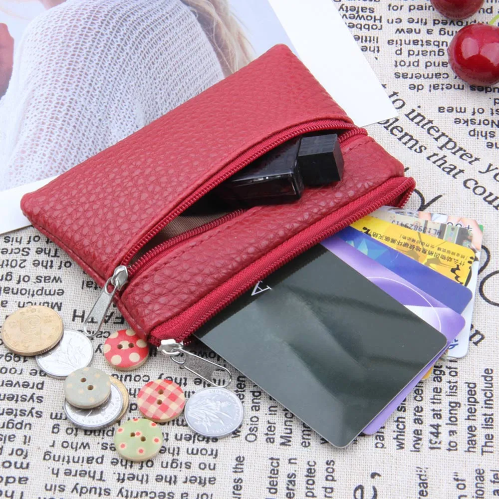 Women Men PU Leather Coin Purse / Key Wallet 2018 New Fashion Zipper Mini Handbag Card Holders Short Small Old-school | Багаж и сумки