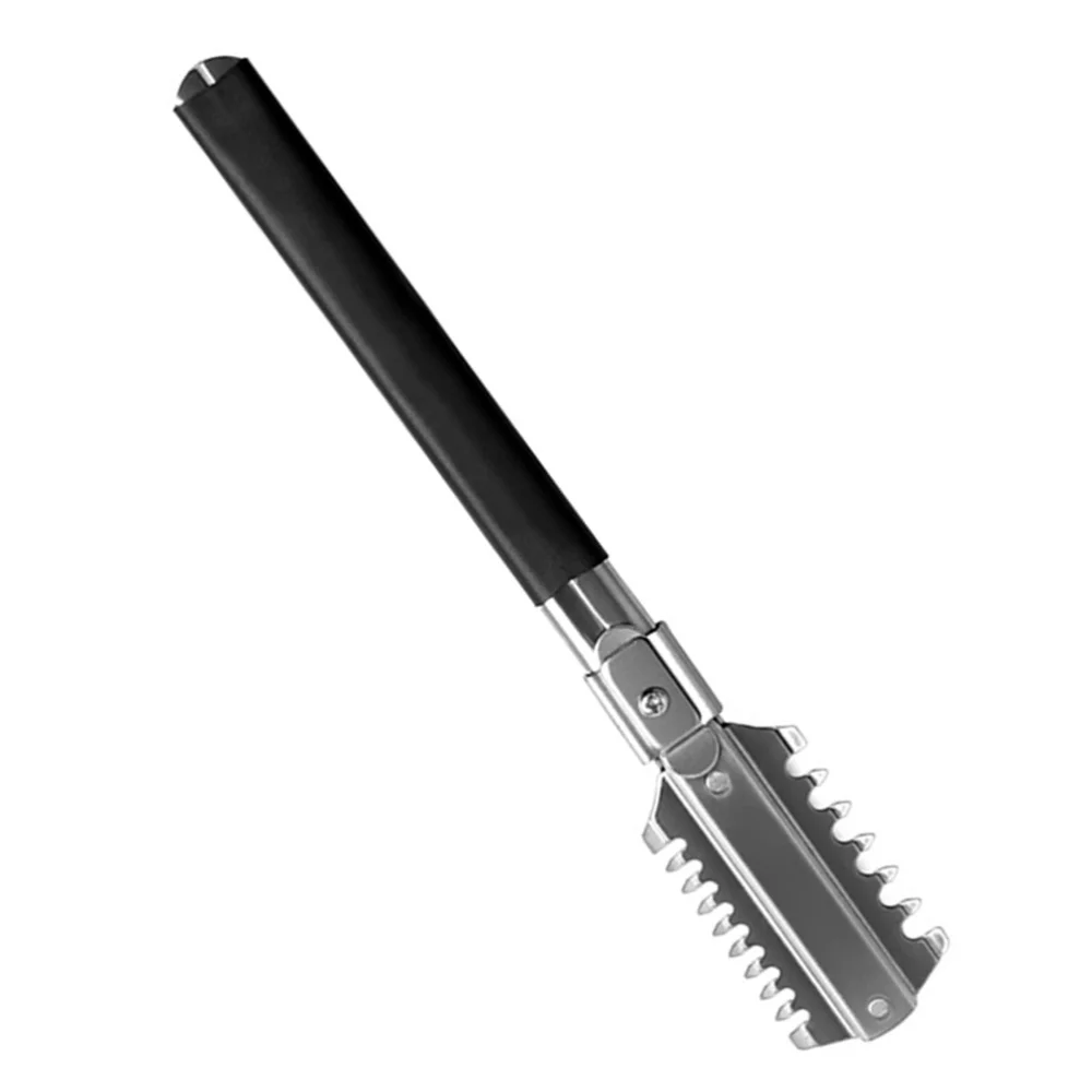 

1pc Hair Styling Thinning Comb Rack Manual Double-side Hair Cutting Razor Holder Without Blades