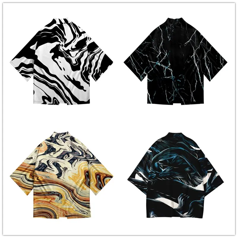 

Кимоно с принтом самурайского журавля для детей 3-14 лет, юката, кардиган для мальчиков и девочек, японские кимоно, топ, пальто, летняя пляжная Повседневная рубашка