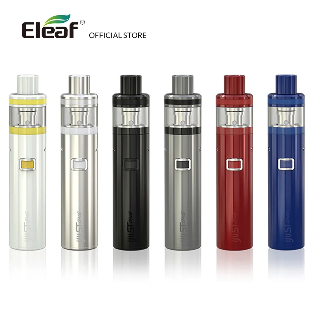 100% оригинал Eleaf iJust One Starter Kit 1100 мАч батарея 2 мл Электронная жидкость атомайзер с 0 3