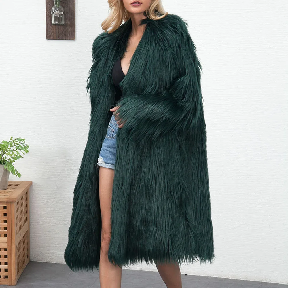 2019 осенне зимние теплые пальто повседневные женские с длинным рукавом из