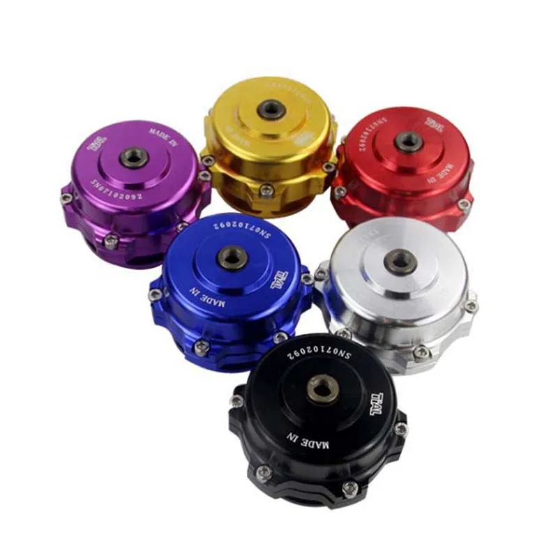 

6 цветов Универсальный Высококачественный BOV 50 мм выдувной клапан Q Typer с V-образным фланцем с логотипом