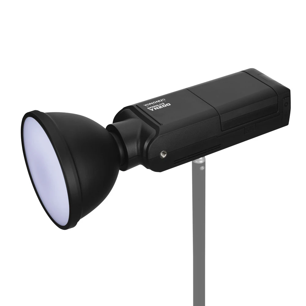 Продажа Светодиодная лампа для видеосъемки YONGNUO YN200 TTL Вспышка Speedlite комплект YN 200 вспышка светильник + Батарея 200W GN60 1/8000s HSS 5600K для Canon Nikon Sony DSLR Камера