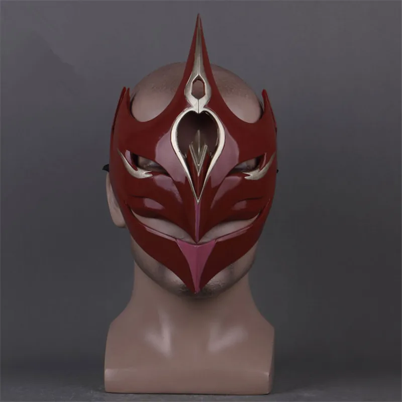 

Game Impact Tartaglia Headdress Cosplay PVC Mask Helmet Masks Halloween Masquerade Party Carnival Costume Props