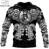 beautiful viking wolf 3d all over printed fashion hoodies men sweatshirt unisex zip pullover casual jacket tracksuit dw0268