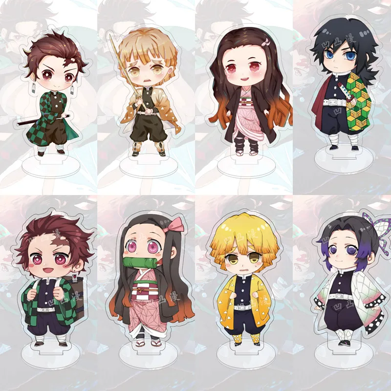 

Uzui Tengen Anime Demon Slayer Kimetsu No Yaiba Kamado Tanjirou Nezuko Kanawo Zenitsu Inosuke Giyuu Acrylic Stand Figure Model