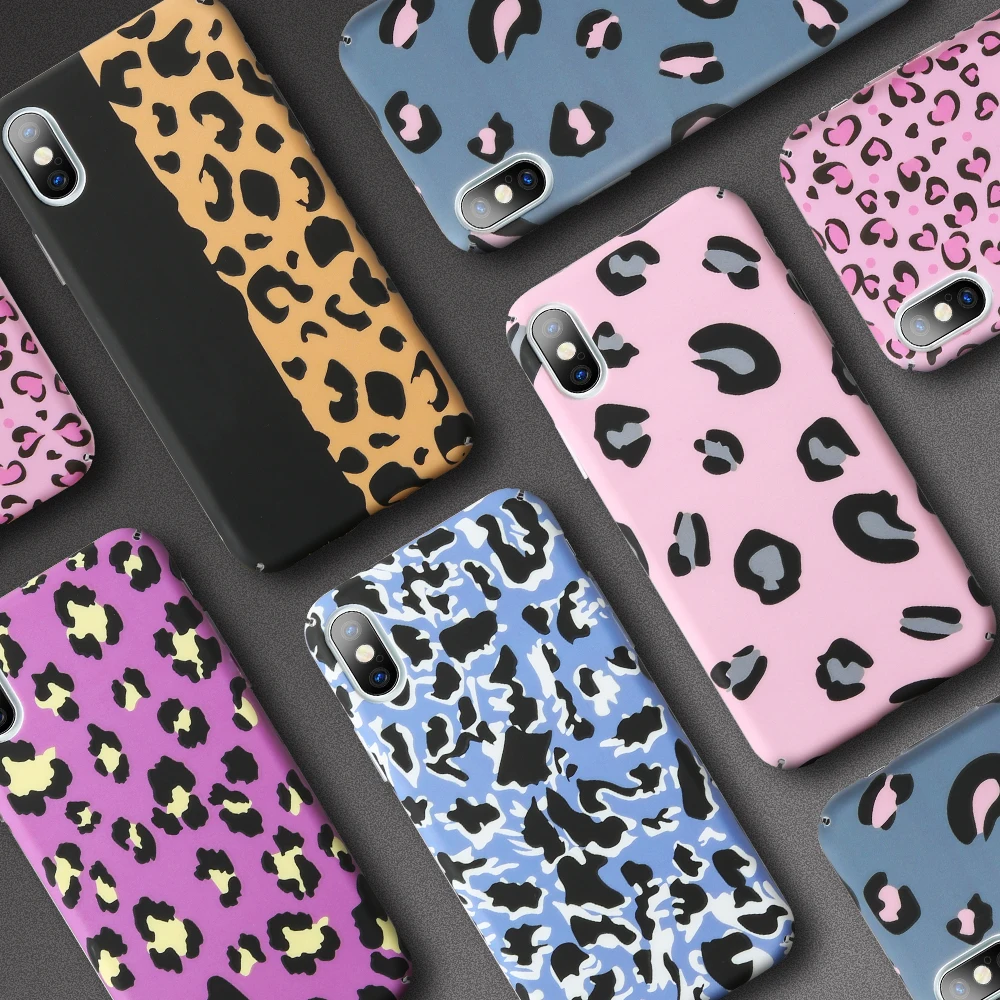 Чехол для чехол на айфон 7 6 s 8 xr KISSCASE сексуальный леопардовый Телефон iPhone 6s Ультра