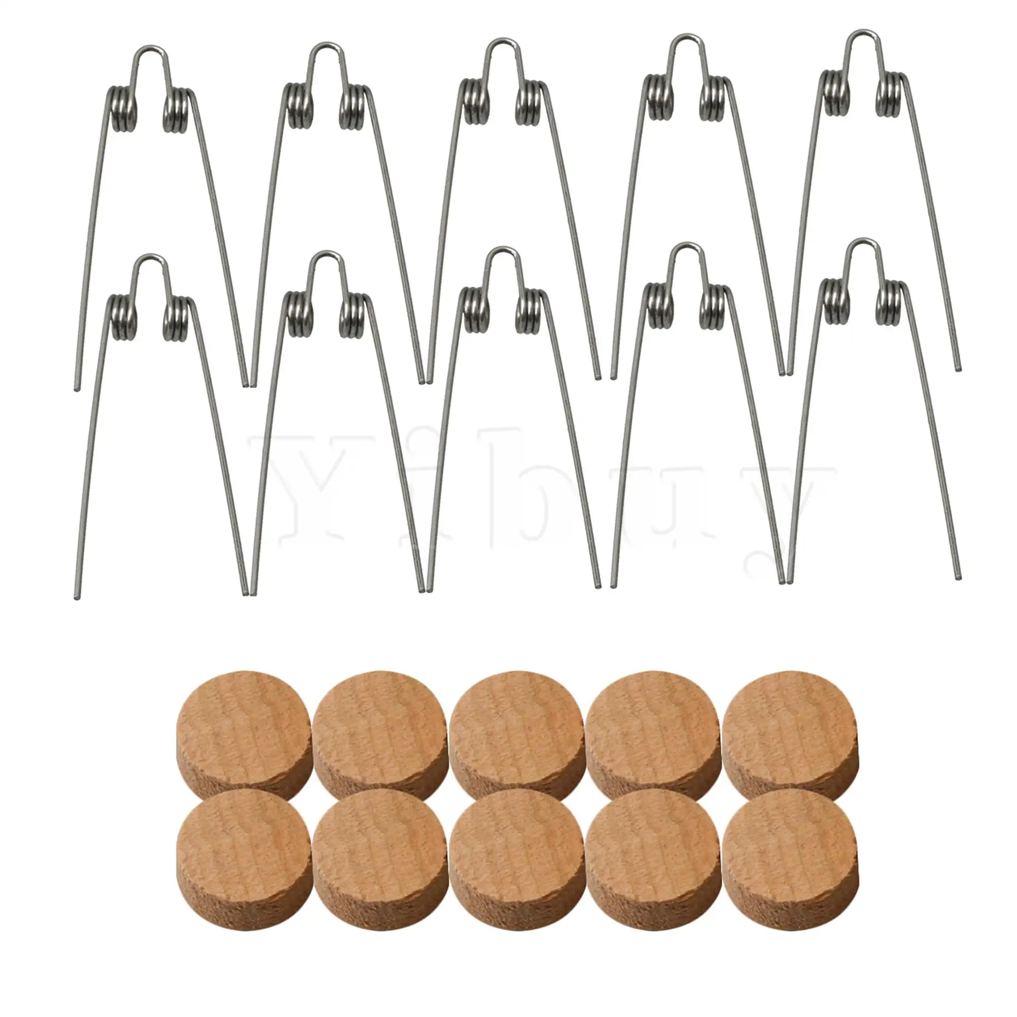 

10 шт. труба дренажный клапан пробковая подставка и 10 шт. горка водяной ключ пружинные детали