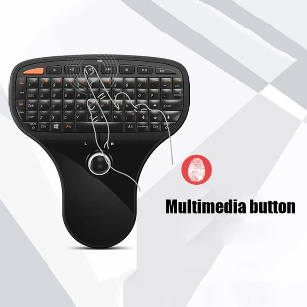 Фото N5901 Air Mouse Клавиатура пластиковые миниатюрные приемники мини беспроводной