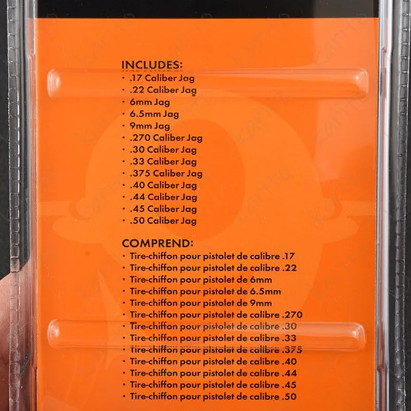 Чистящие заглушки головка щетки латунь все калибры. 17 .50 Калибр Jag комплект JKI