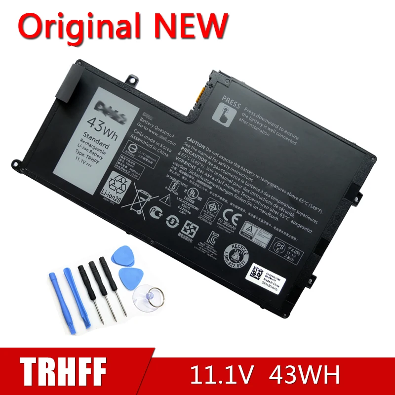 

TRHFF New Original Battery For DELL Inspiron 14 15-5547 5545 5548 5447 5448 14-5447 Latitude 3450 3550 E3450 1V2F6 11.1V 43Wh