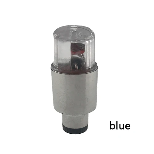 blue Колесный свет велосипед Автомобиль Мотоцикл колесная шина клапан колпачок неоновый светодиодный фонарик лампа Горячая авто аксессуары для шин - Цвет: blue