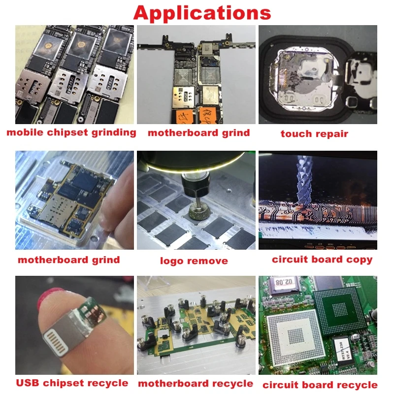 LY 1002 автоматический iphone ic удаление маршрутизатора cnc фрезерный станок для iPhone