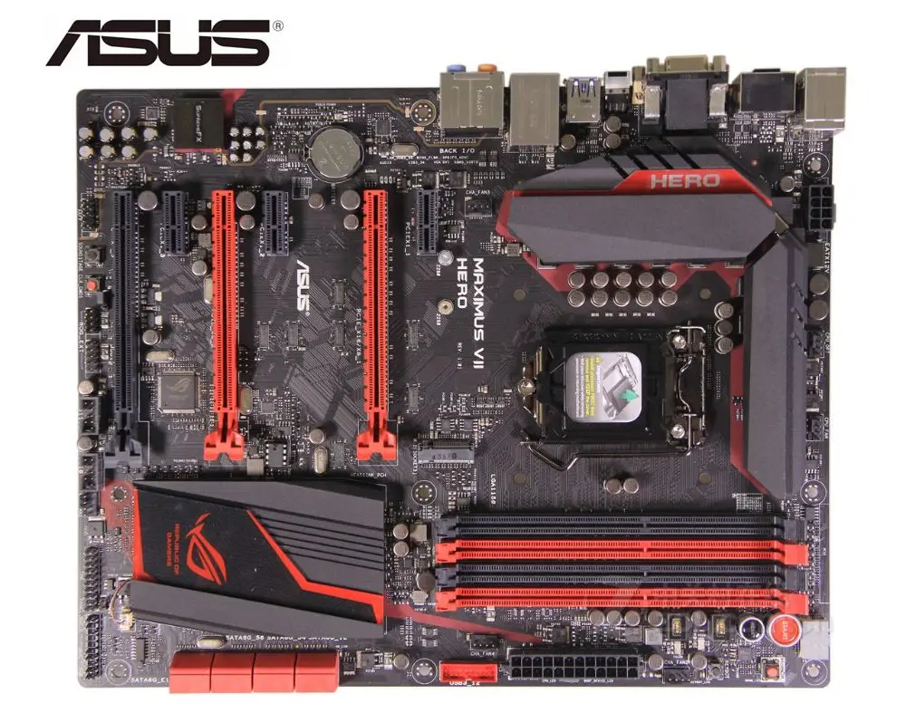 Preise Für ASUS MAXIMUS VII HERO Original Motherboard Für Intel DDR3 LGA 1150 I3 I5 I7 USB 2,0 USB 3,0 32GB Z97 Verwendet Desktop Mother