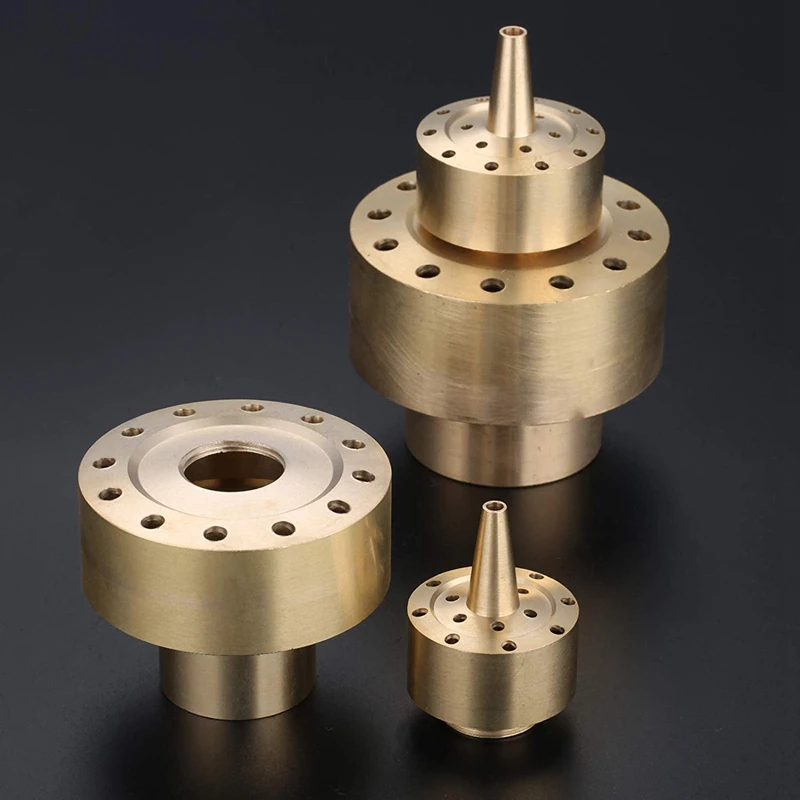 Насадка для фонтана Двухуровневая распылительная головка садового пруда