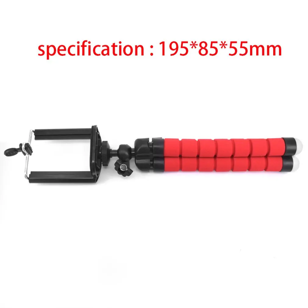 Мини-штатив для мобильного телефона гибкий губчатый держатель осьминог