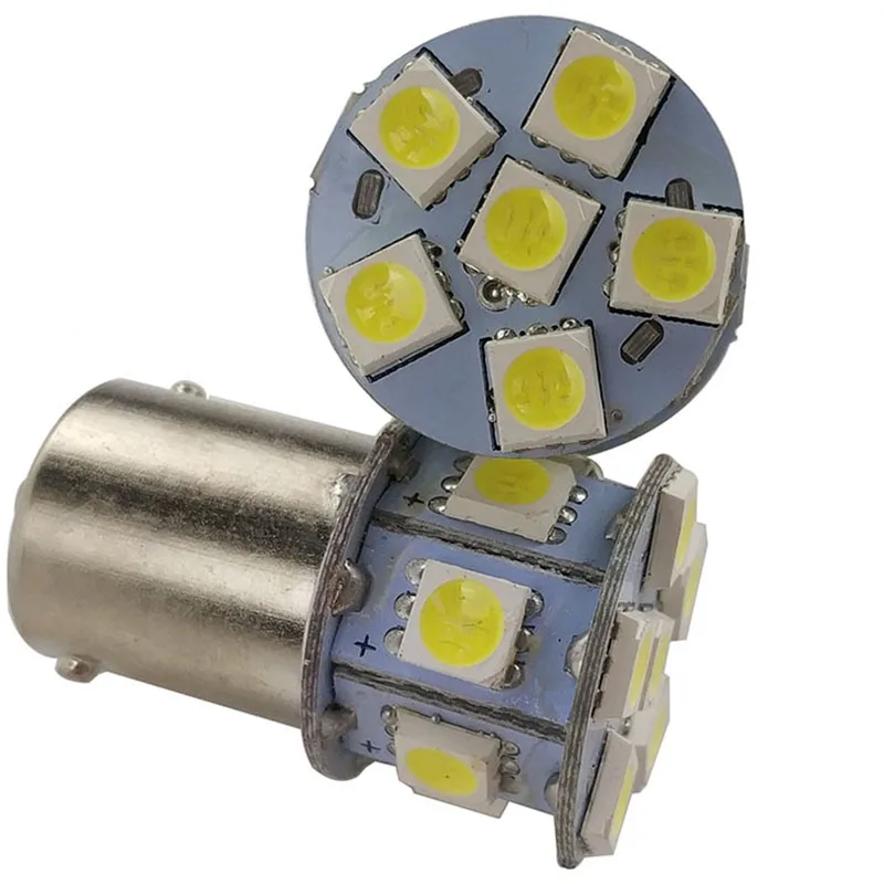 2pc Car Led 1142 BA15D 13 SMD 5050 led 7440 1157 1156 13smd Turn Signal LED Bulbs Auto Rear Brake Lights Source | Автомобили и