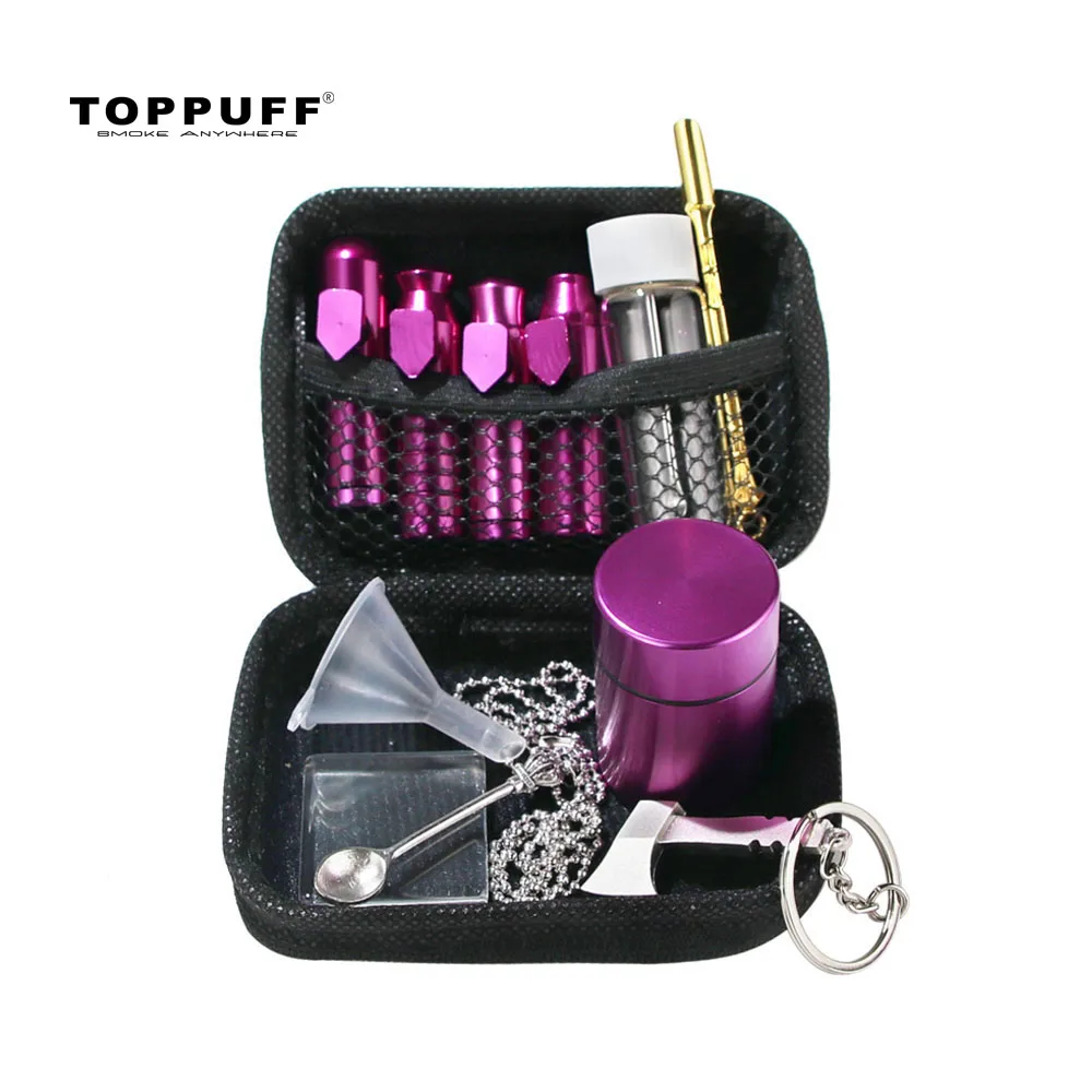 Набор для табака алюминиевая пуля табак + металлическая ложка-дозатор контейнер