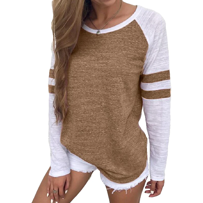 Taniafa Новые лоскутные цветные рубашки женские большие размеры повседневные