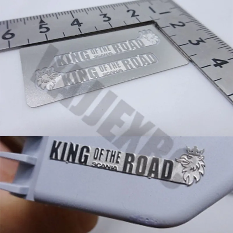 Металлический логотип King of The Road для Tamiya 1/14 Scale RC Scania R470 R620 R730 | Игрушки и хобби