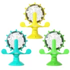 Игрушка для домашних животных, кошки, с утечкой, еда, ветряная мельница, Интерактивная игрушка для тренировок, утечки домашних животных с присоской для кошек