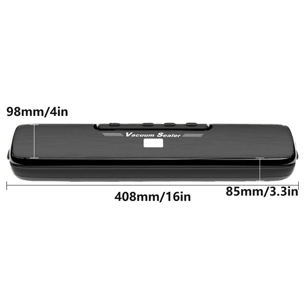 

Vacuum Sealing Machine Air-tight And Portable LED Light Dry And Wet Food Kitchen Preservation Machine With Plastic Bag