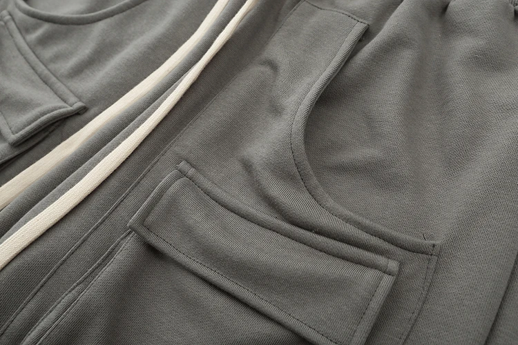 

2021 Europe and the United States Kanye high street Pocket loose wash casual basketball five point short pants shorts for men