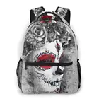 Рюкзак Catrina Бохо для девочек мальчиков мексиканский сахарный череп Забавный дорожный рюкзак рюкзаки для подростков школьная сумка для взрослых