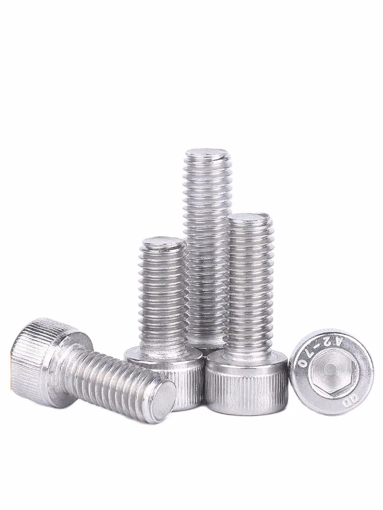 

Hex Head Socket Cap Screw Allen Metric Threaded Machine Metal Hexagon Bolts Set Bike Bicycle Screw304 Stainless Steel M6 M8