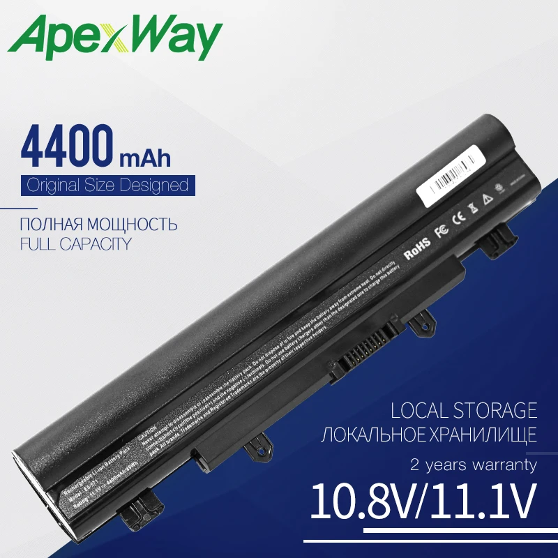 Аккумуляторная батарея Apexway для ноутбука AL14A32 Acer Aspire E14 E15|Аккумуляторы ноутбуков|