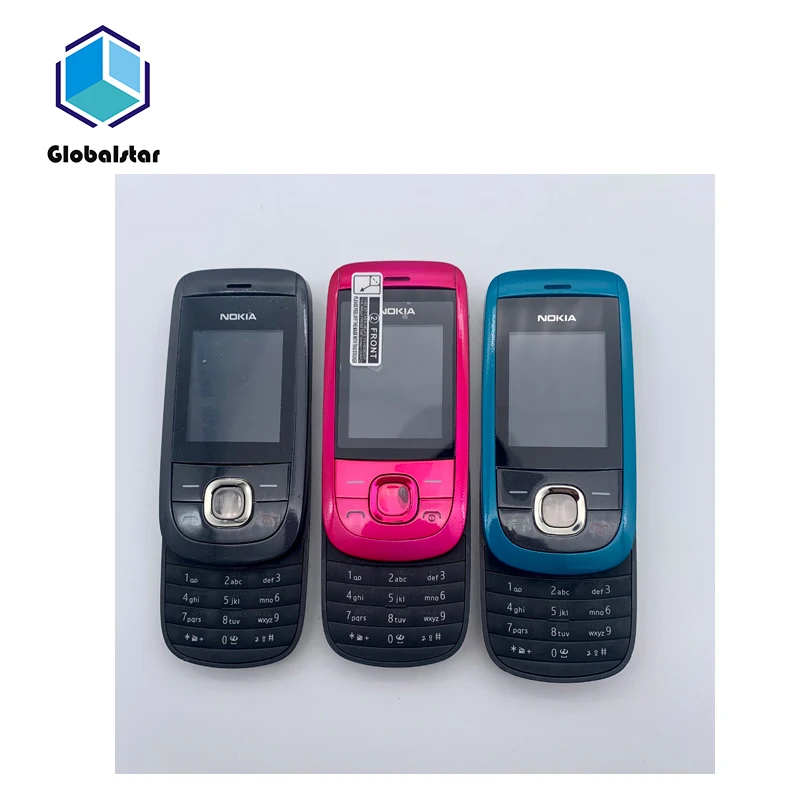 nokia 2220s refurbished original mobile phones slide mobile phones unlocked cheap cell phones mp3 player fast delivery free global shipping