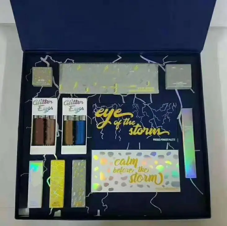 Newest makeup set The Weather Collection Bundle Makeup big box flash gloss Eyeshadow Lipstick Set | Красота и здоровье