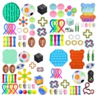 10-31 шт.упаковка, антистрессовые игрушки