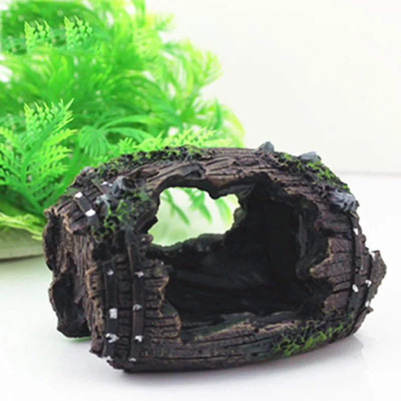 

Practical Cute Aquarium Equipment Fish And Turtle Tanks Resin Durable Resin Crafts Antique Wine Barrels Funny Decorations
