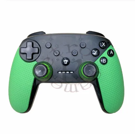 1pcs green 2 шт. беспроводной геймпад переключатель Pro контроллер bluetooth-джойстик с NFC для nintendo переключатель игровой машины и ПК пара - Цвет: 1pcs green