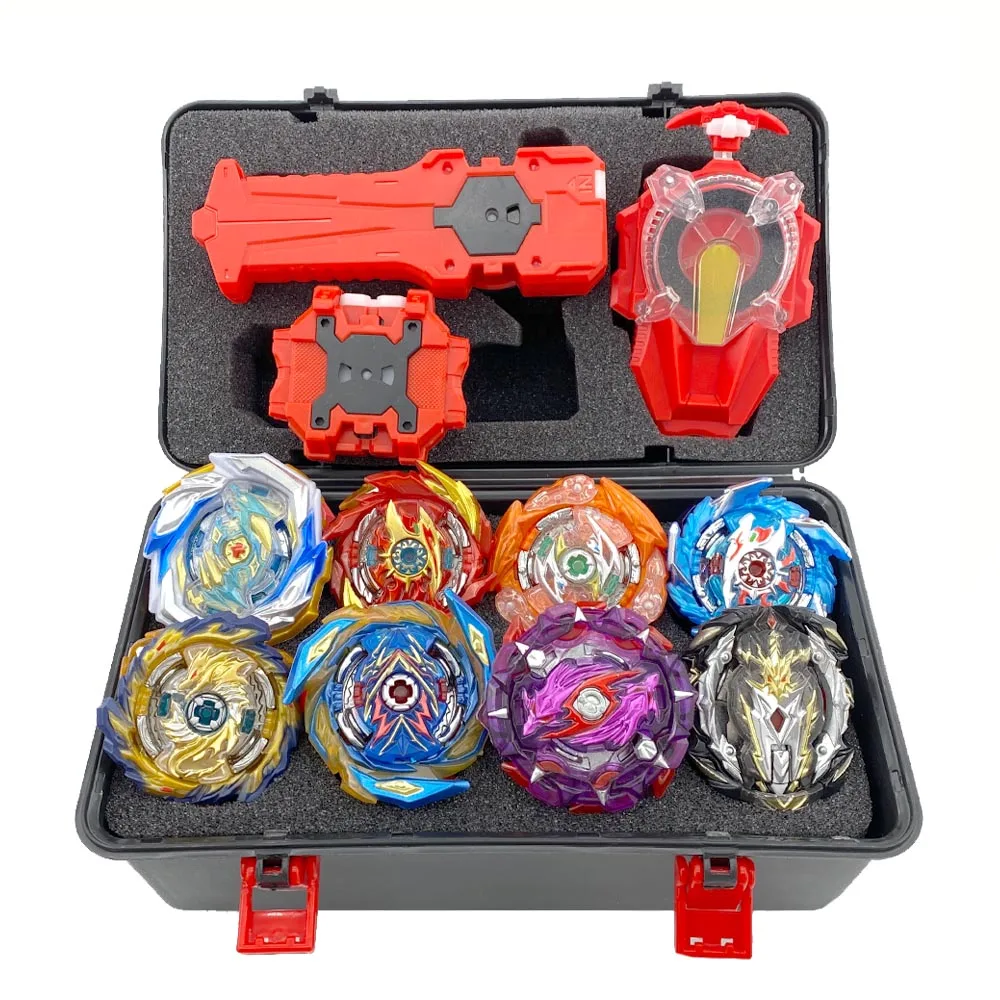 Волчок Beyblade Burst с лаунчером набор игрушек стартером и ареной металлический Бог