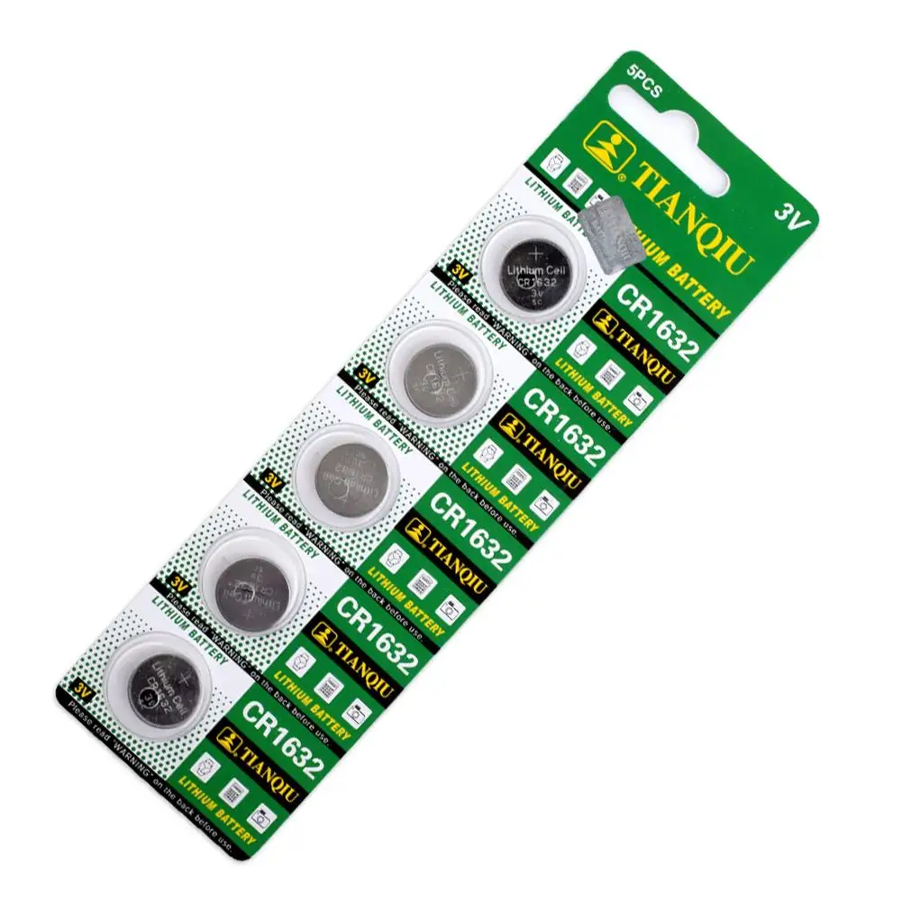 

25x 3V Lithium Button/Coin Cells Batteries CR1632 ECR1632 BR1632 KCR1632 LM1632 3V Button Coin Cell Battery Bulk Lot