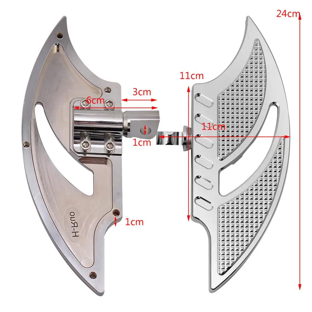 Черный CNC мотоцикл подножки драйвер мужское крепление Floorboard подножка подходит