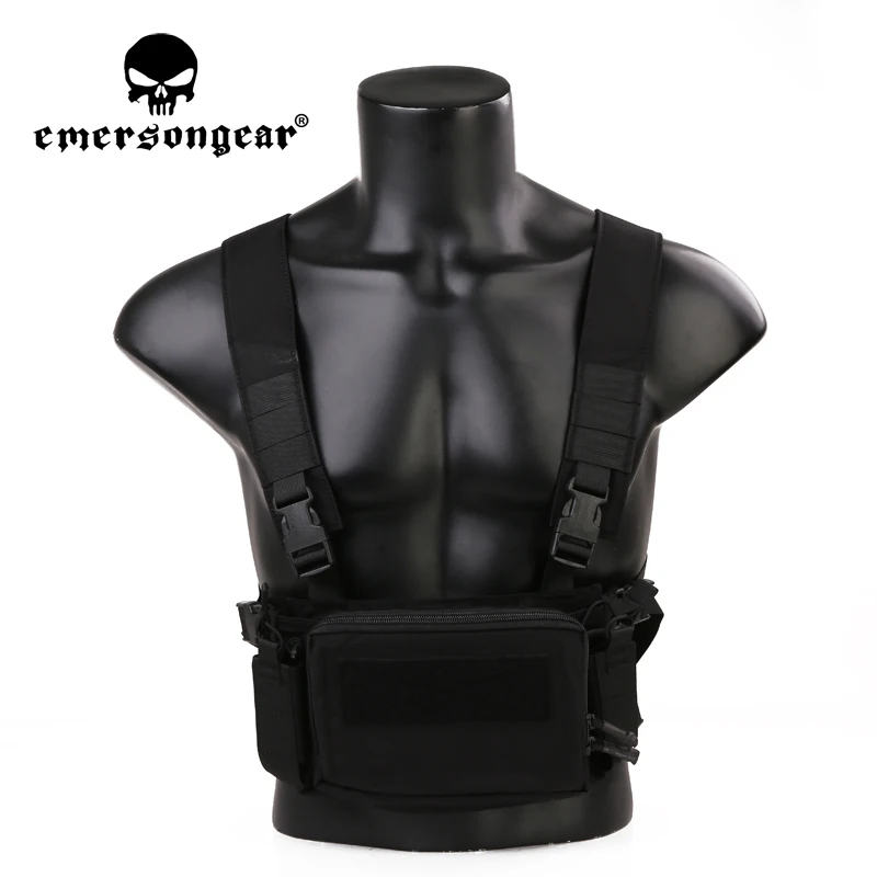 Emerson gear тактическая D3CR микро нагрудная установка Модульная для тарелок жилет MOLLE