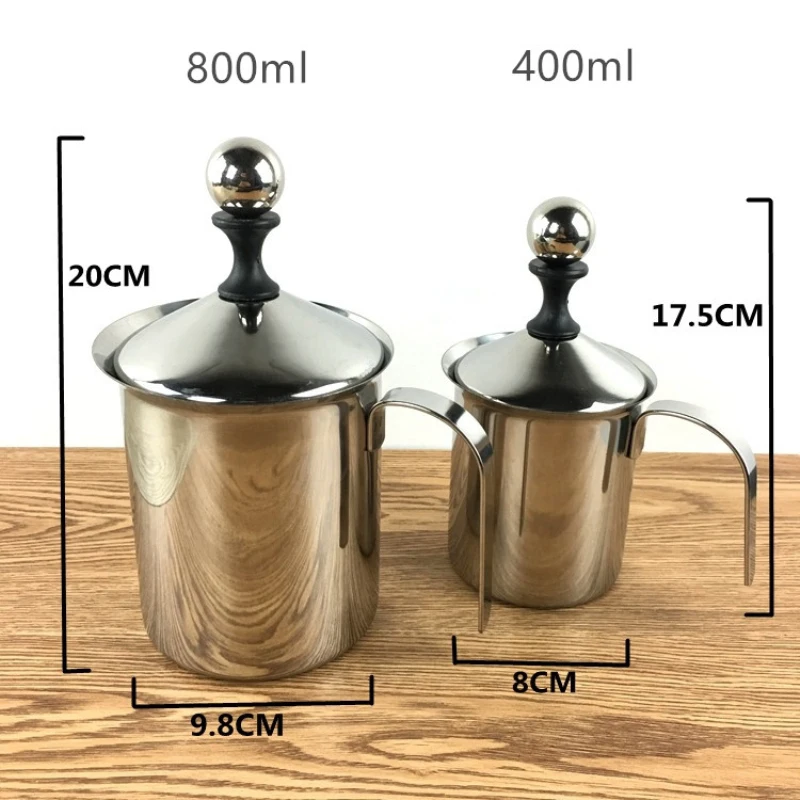 Молочный вспениватель Seluna из нержавеющей стали Пенообразователь для капучино