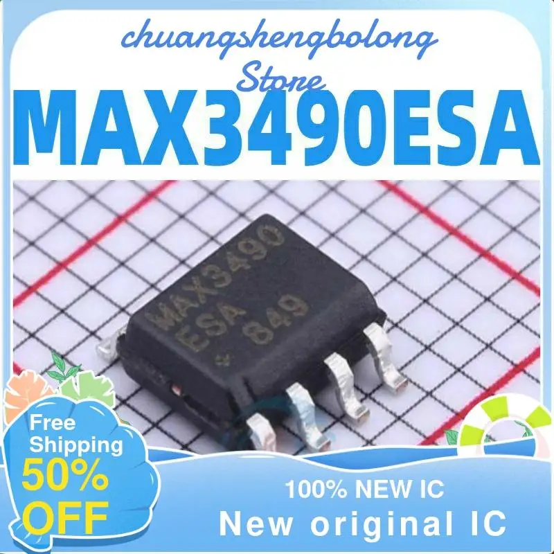 

10-200PCS MAX3490ESA MAX3490 SOP8 New original IC