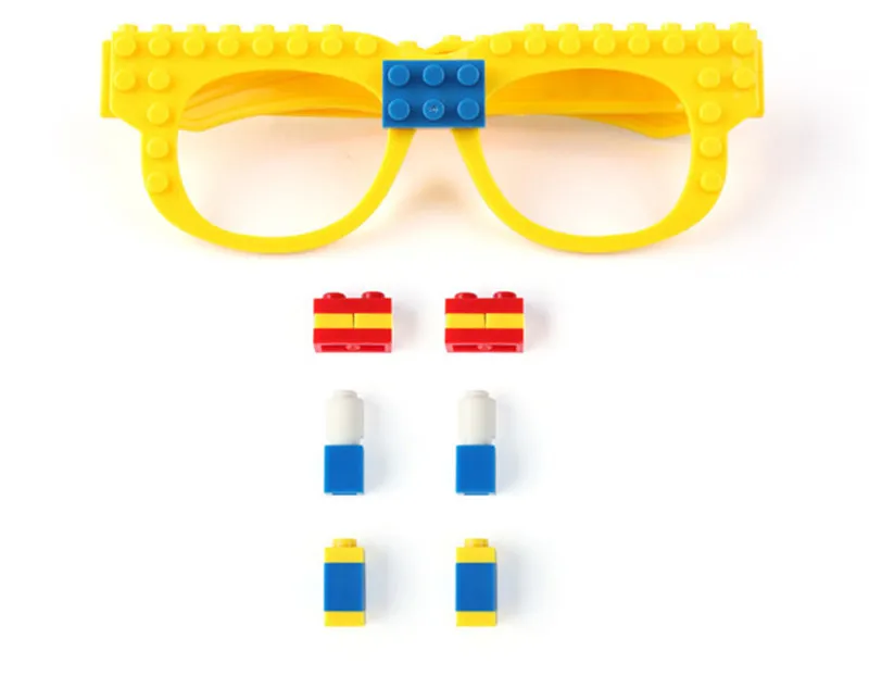 Рамка для очков Строительная пластина строительных блоков техника Базовая рамка